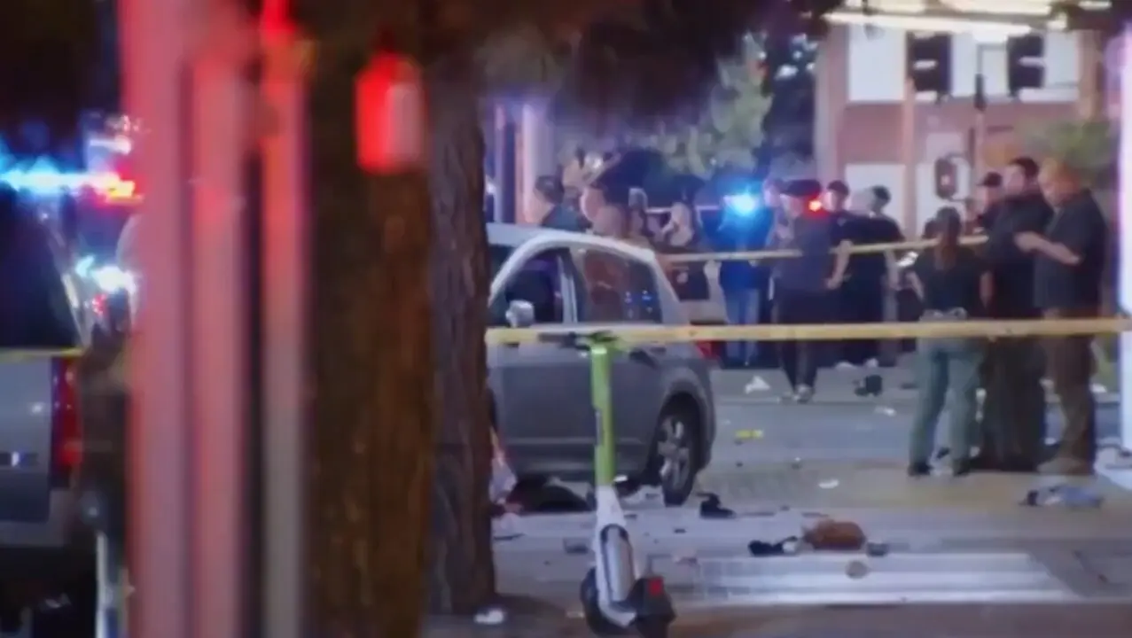 Atropello masivo en Los &Aacute;ngeles. / X