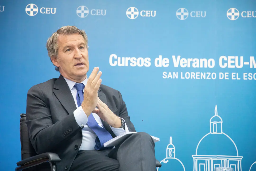 El presidente del Partido Popular, Alberto N&uacute;&ntilde;ez Feij&oacute;o. / EP