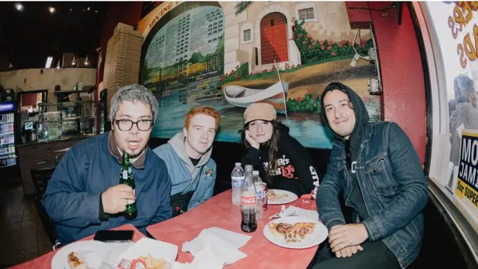 La banda californiana de rock punk 'The Snares'. / x