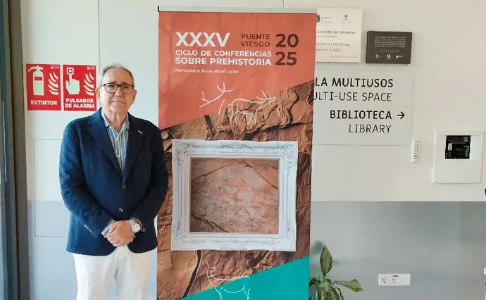 El prehistoriador Pedro Cantalejo, coordinador del patrimonio natural e hist&oacute;rico de la Comarca de Guadalteba. / ep