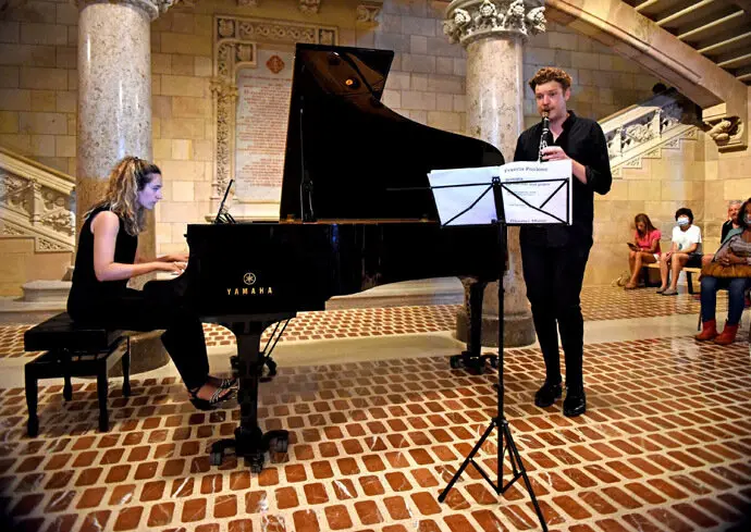 Un recital del Encuentro de M&uacute;sica en Comillas. / x