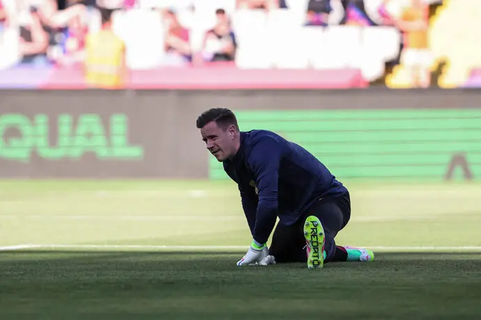 El guardameta del Bar&ccedil;a, el alem&aacute;n Ter Stegen. / x