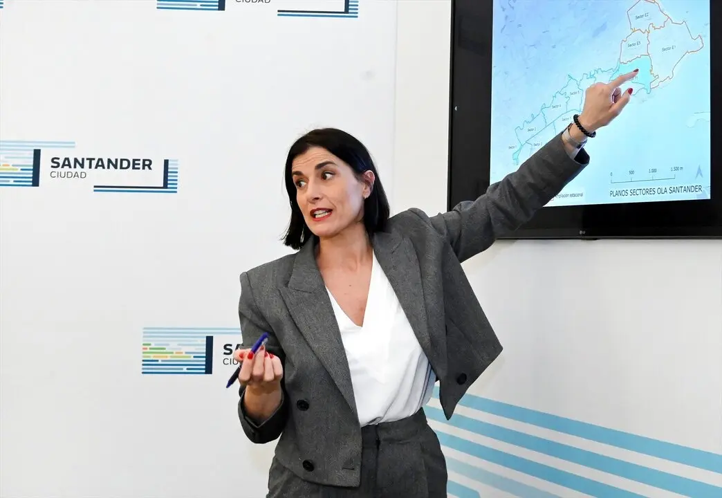 La alcaldesa de Santander, Gema Igual. / A.E.
