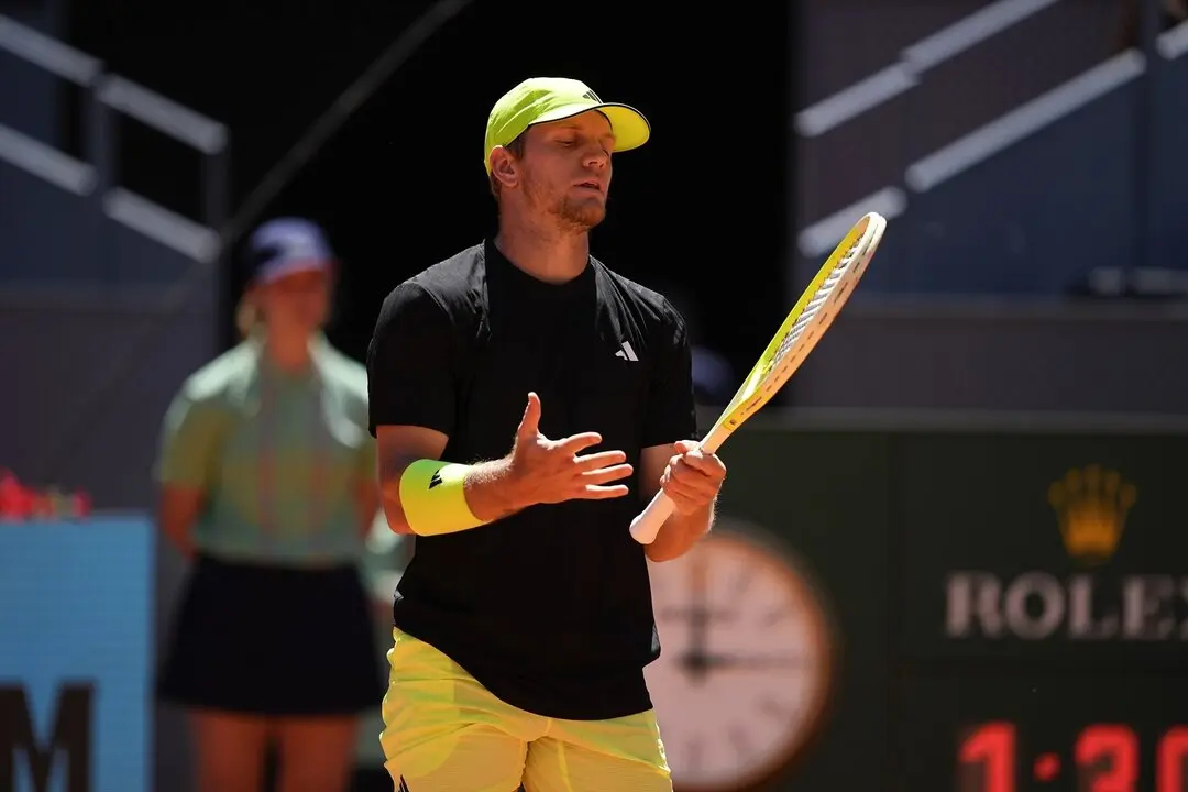 Davidovich en el Mutua Madrid Open. / EP