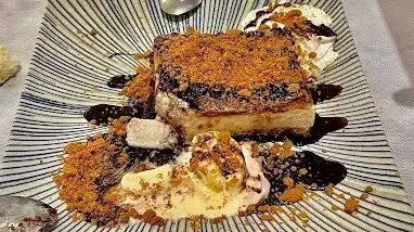 Uno de los postres del restaurante. / A.E