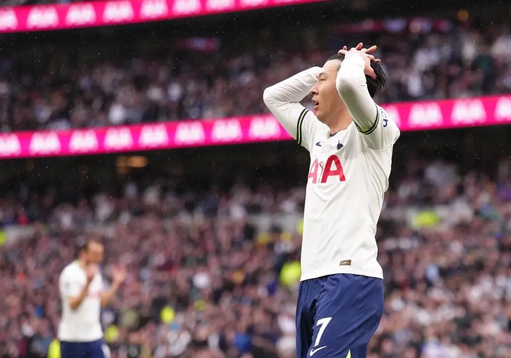 Heung-Min Son durante un partido con el Tottenham. / EP