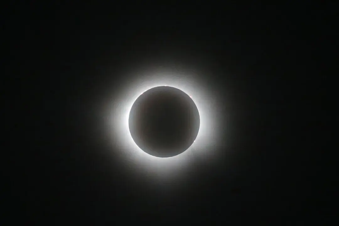 Vista de un eclipse total de sol en 2024. / Eduardo Resendiz  / Archivo