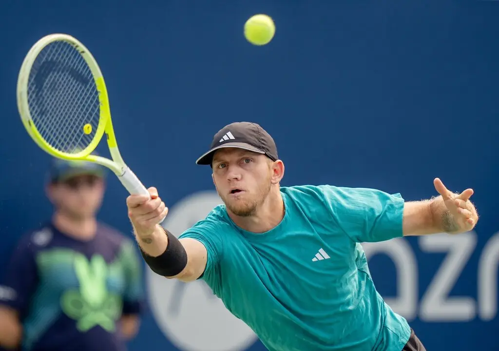 Alejandro Davidovich durante el Masters de Toronto. / Frank Gunn
