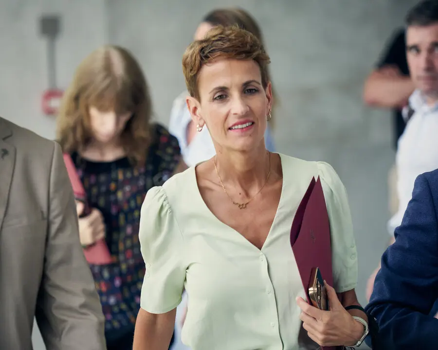 La presidenta del Gobierno de Navarra, Mar&iacute;a Chivite. / EP