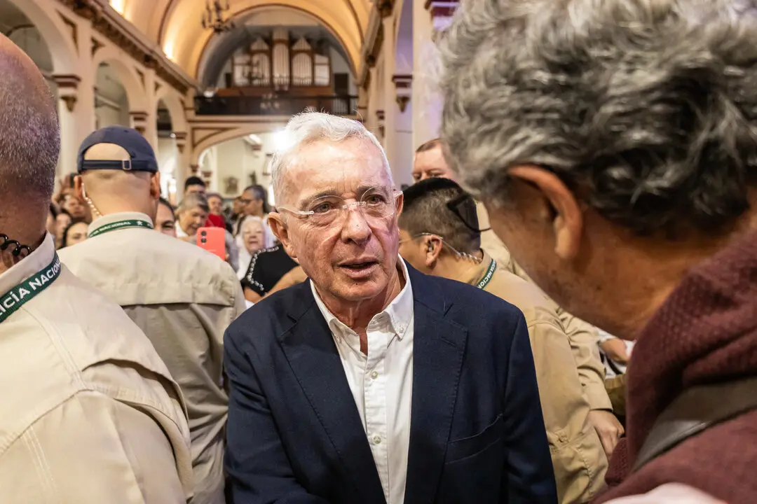 El expresidente colombiano,  &Aacute;lvaro Uribe. / EP