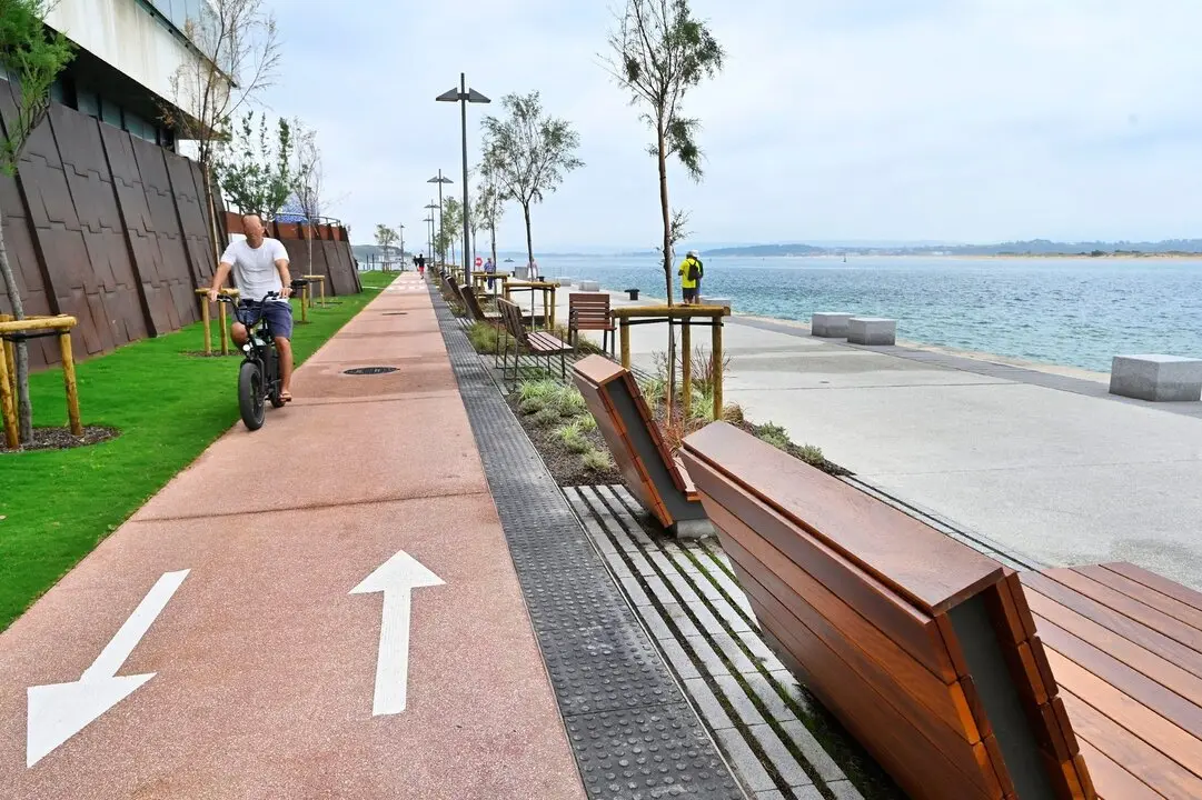 El nuevo paseo entre Gamazo y Los Peligros. / x