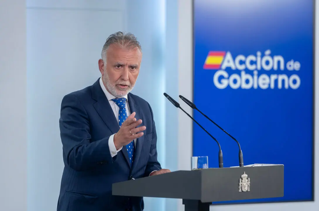 El ministro de Pol&iacute;tica Territorial y Memoria Democr&aacute;tica de Espa&ntilde;a, &Aacute;ngel V&iacute;ctor Torres. / EP