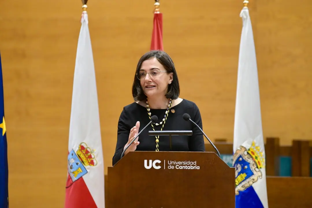 La rectora de la Universidad de Cantabria, Conchi L&oacute;pez. / Alerta