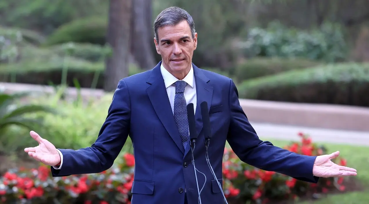 El presidente del Gobierno, Pedro S&aacute;nchez, ofrece una rueda de prensa. / Isaac Buj