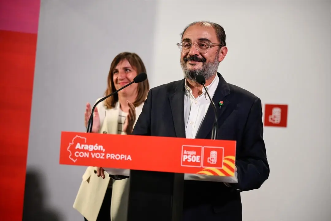 El expresidente de Arag&oacute;n, Javier Lamb&aacute;n. / Marcos Cebri&aacute;n