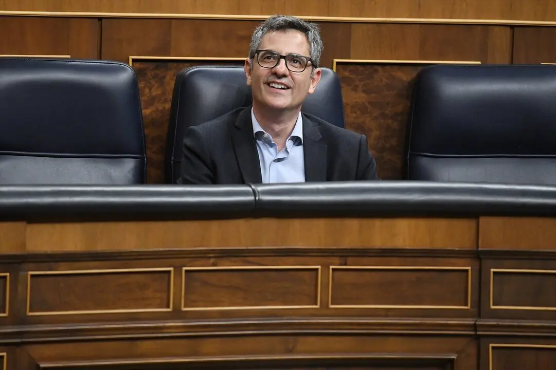 El ministro de la Presidencia, Justicia y Relaciones con las Cortes, F&eacute;lix Bola&ntilde;os. / Fernando S&aacute;nchez