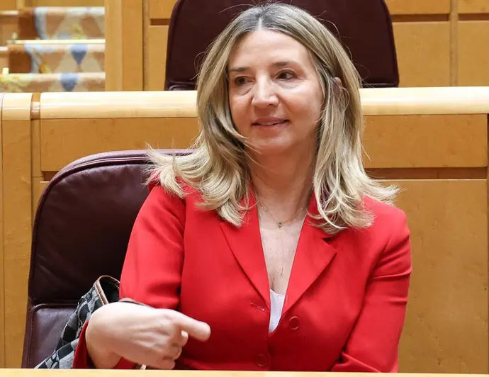 La portavoz del PP en el Senado, Alicia Garc&iacute;a. / x