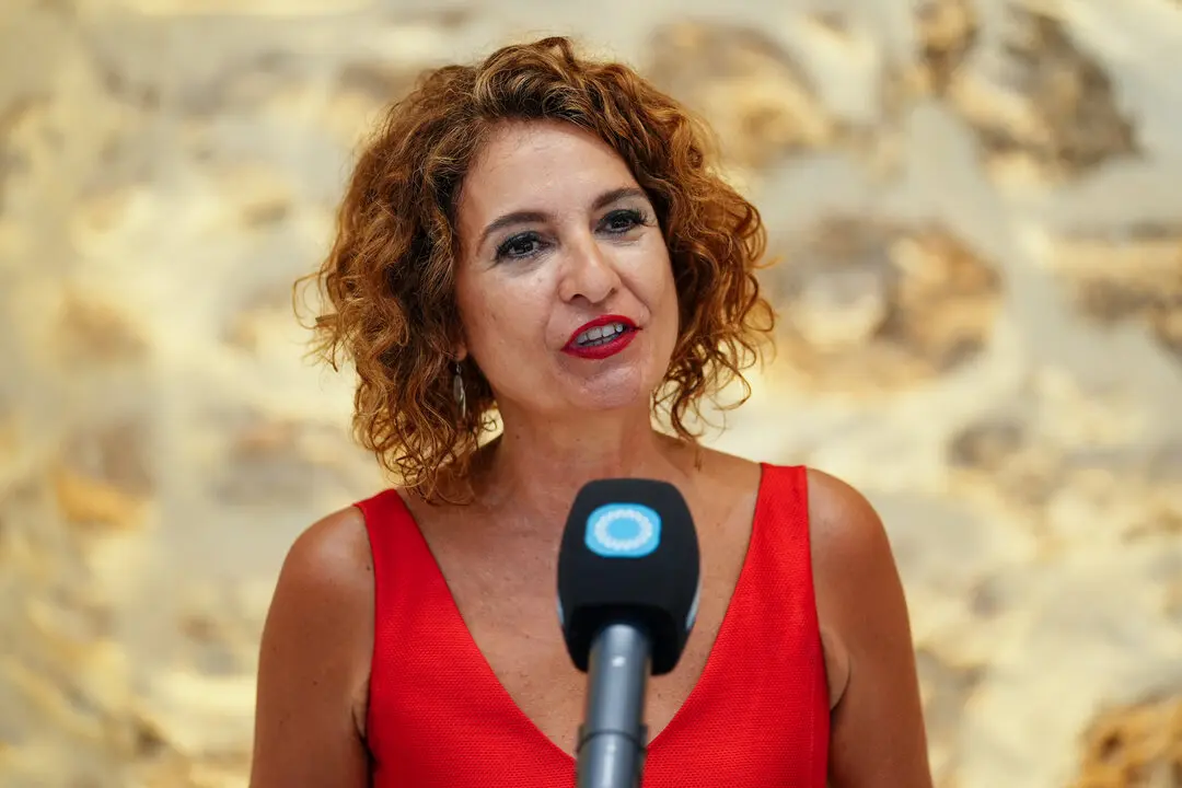 La vicepresidenta primera del Gobierno y ministra de Hacienda, Mar&iacute;a Jes&uacute;s Montero. / EP