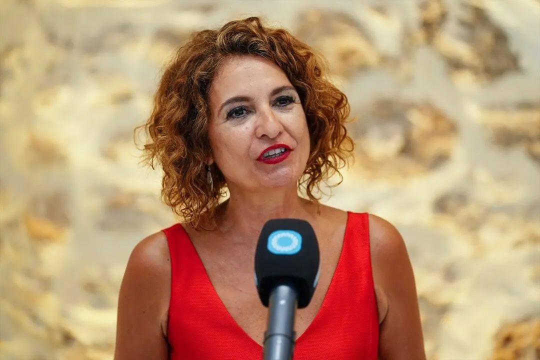 La vicepresidenta primera del Gobierno y ministra de Hacienda, Mar&iacute;a Jes&uacute;s Montero. / Francisco J. Olmo