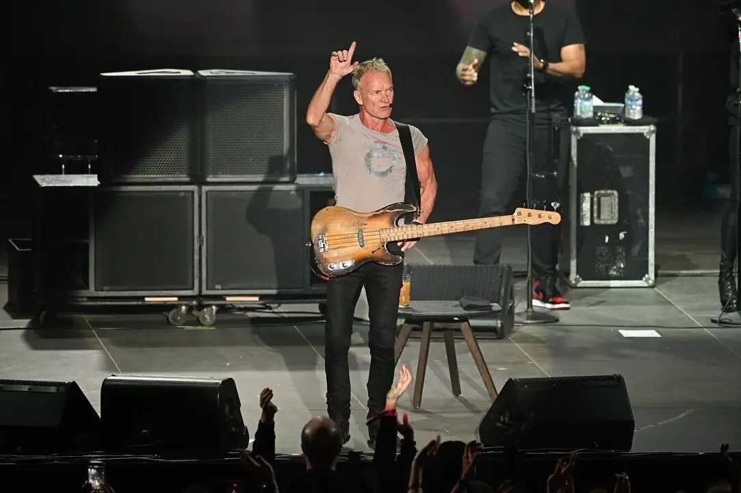 Sting durante una presentaci&oacute;n. EP / Archivo