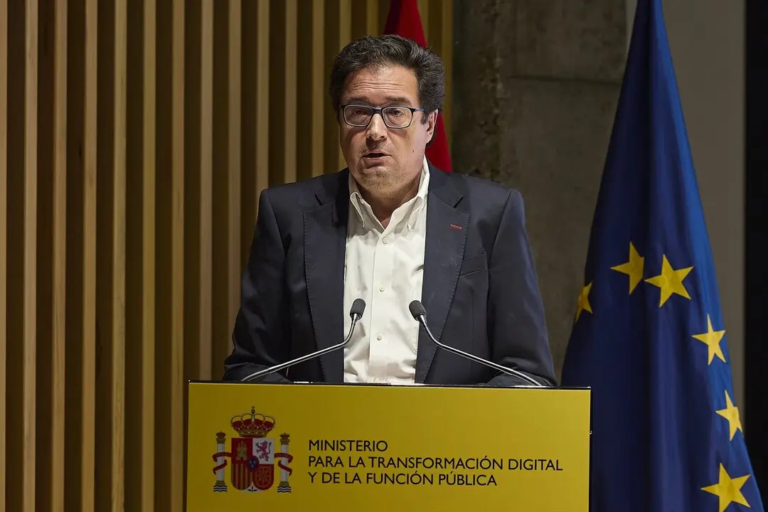 El ministro para la Transformaci&oacute;n Digital y de la Funci&oacute;n P&uacute;blica, &Oacute;scar L&oacute;pez. / Jes&uacute;s S&aacute;nchez