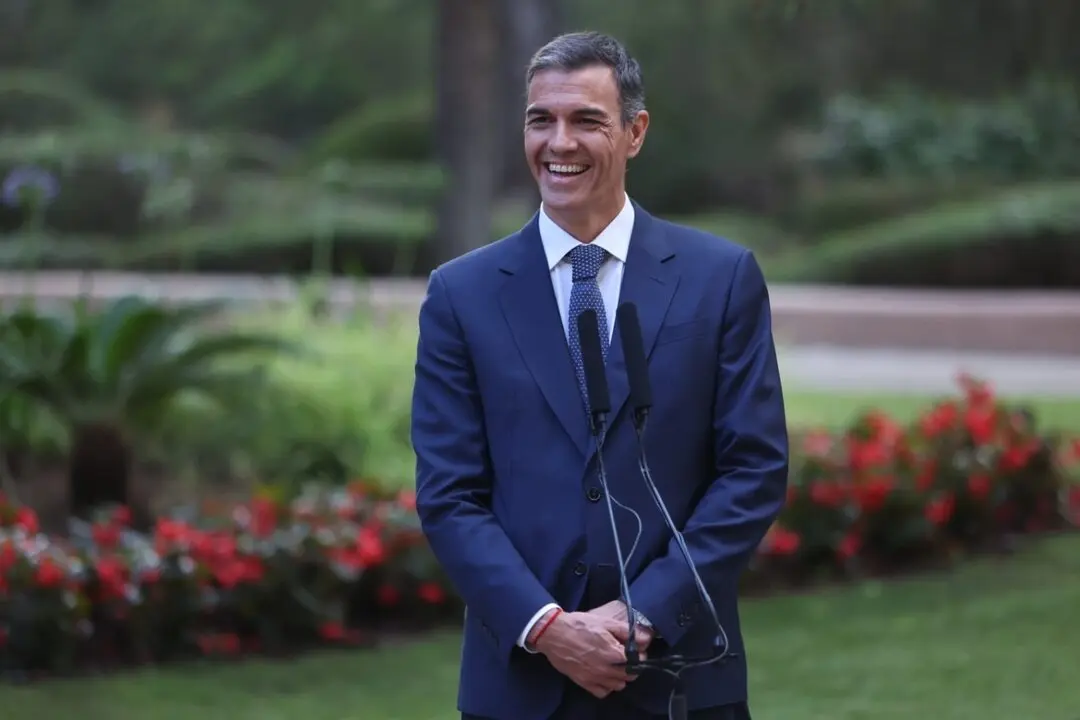 El presidente del Gobierno, Pedro S&aacute;nchez, comparece ante los medios de comunicaci&oacute;n. / Isaac Buj