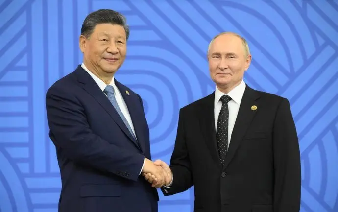 Xi Jinping, Vladimir Putin. / EP