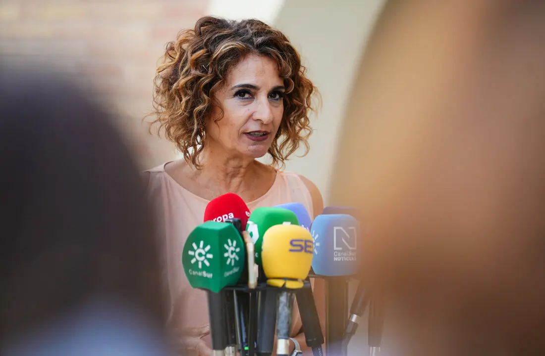 La vicepresidenta primera del Gobierno y ministra de Hacienda, Mar&iacute;a Jes&uacute;s Montero. / EP