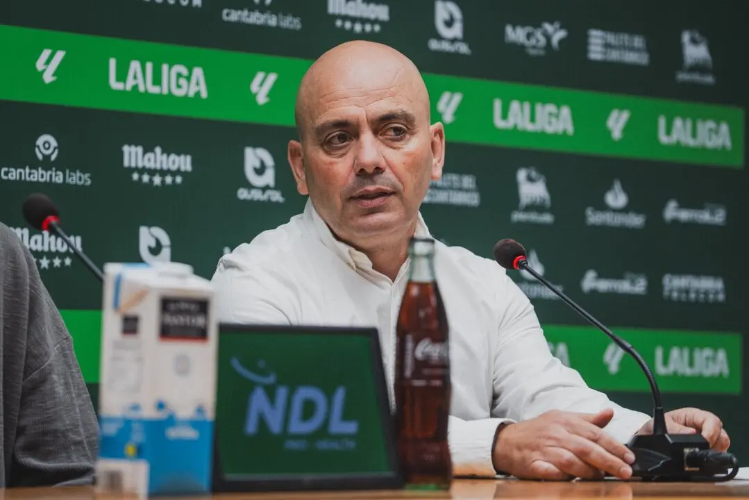 El director deportivo del Racing, Chema Arag&oacute;n. / RRC