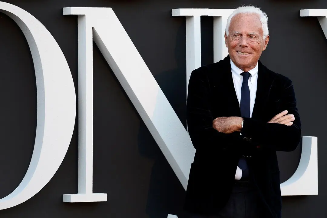 Giorgio Armani, icono indiscutible de la moda mundial. / EP