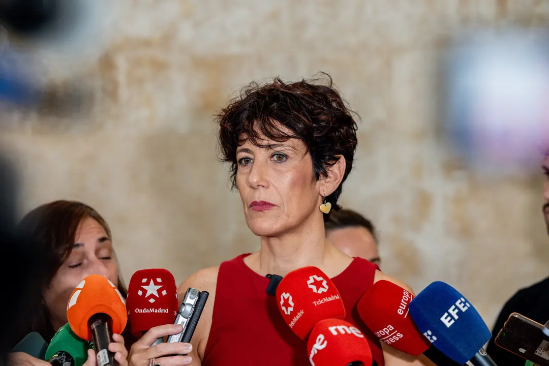 La ministra de Inclusi&oacute;n, Seguridad Social y Migraciones, Elma Saiz. / EP