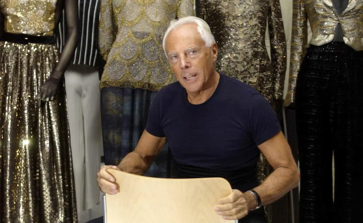 El dise&ntilde;ador italiano, Giorgio Armani. / EP
