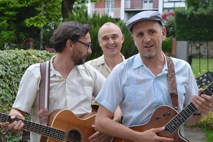 El grupo bilba&iacute;no 'La paramera'. / x
