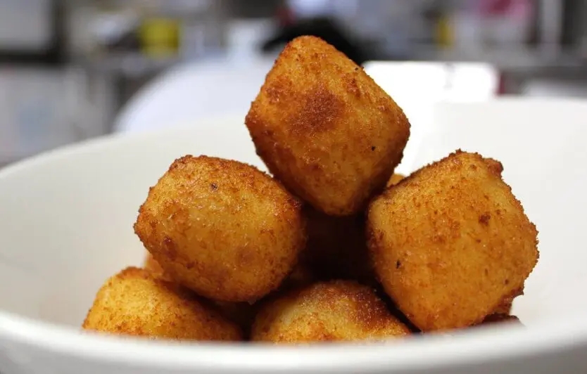 Plato de croquetas del restaurante. / L.P.