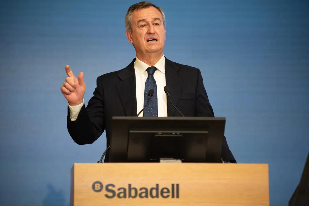 El consejero delegado de Banco Sabadell, C&eacute;sar Gonz&aacute;lez-Bueno. / EP