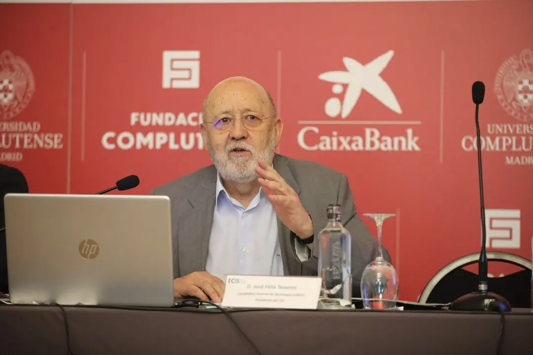 El presidente del CIS, Jos&eacute; F&eacute;lix Tezanos. / Rafael Bastante