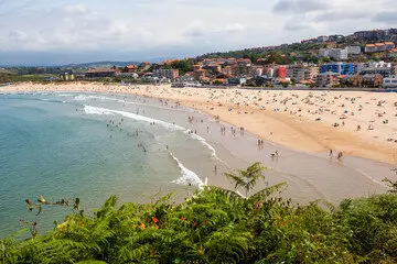 La Playa de La Concha en Cantabria. / A.S.P