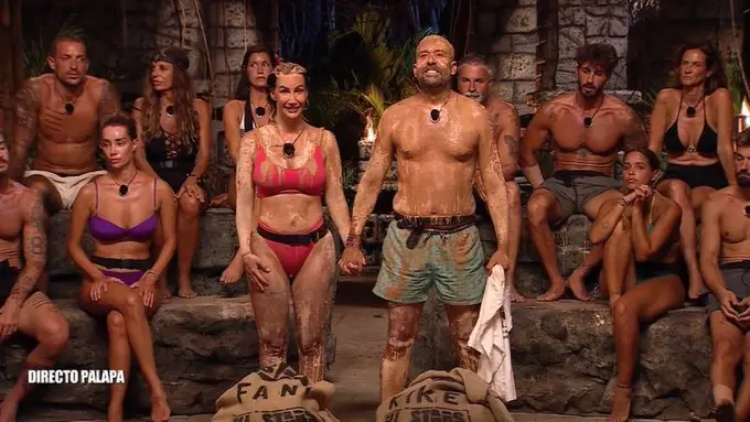 Momento de la expulsi&oacute;n de ayer. / Supervivientes