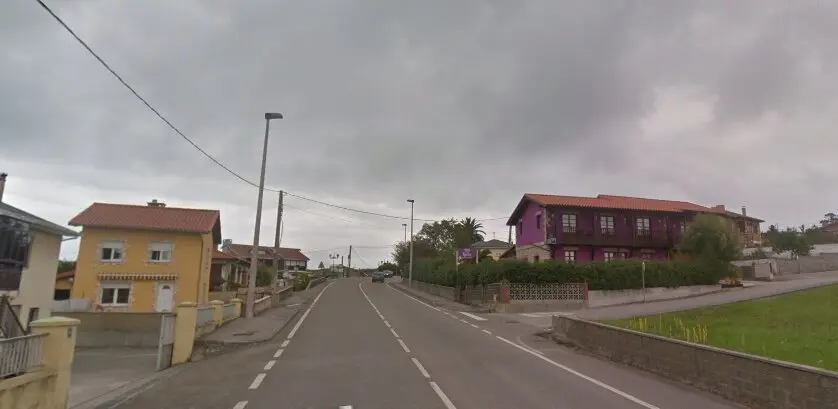 La carretera auton&oacute;mica CA-132, donde tuvo lugar e accidente. / G.M.
