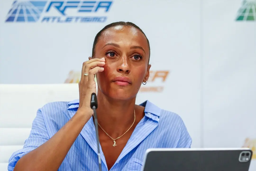 Ana Peleteiro durante una rueda de prensa. / EP