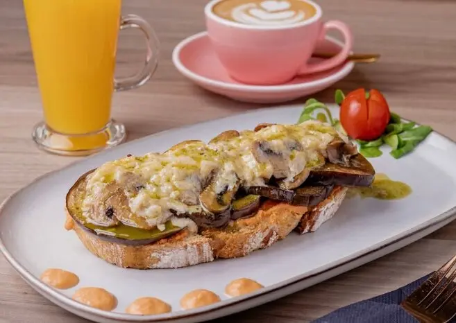Una de las tostas del local. / B.B.