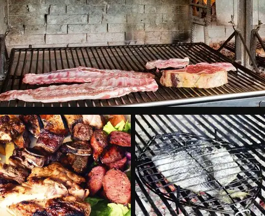 Diferentes productos a la brasa. / R.R.