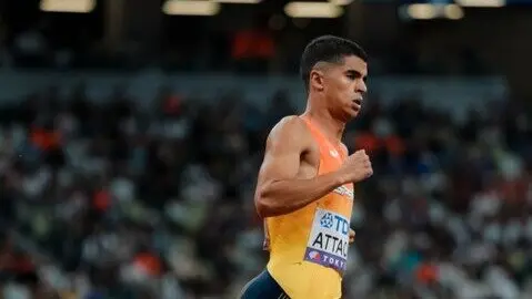 Attaoui durante la final. / RFEA