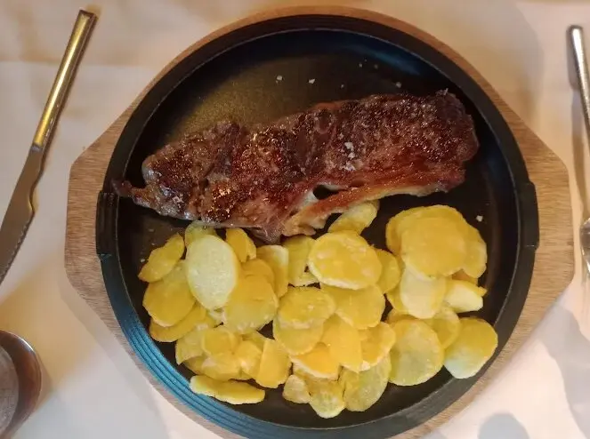 Uno de los platos del restaurante. / A.E