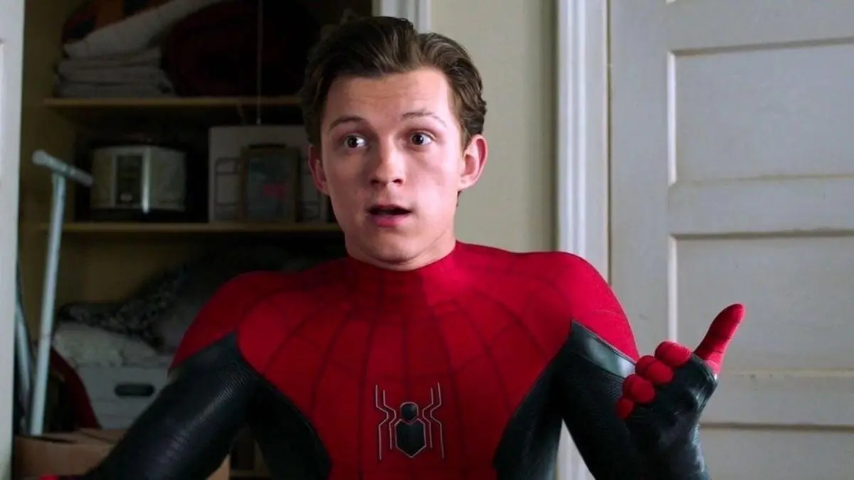 Tom Holland durante una de las pel&iacute;culas de Spiderman. / SONY
