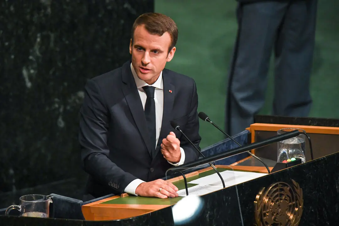 El presidente de Francia, Emmanuel Macron. / EP