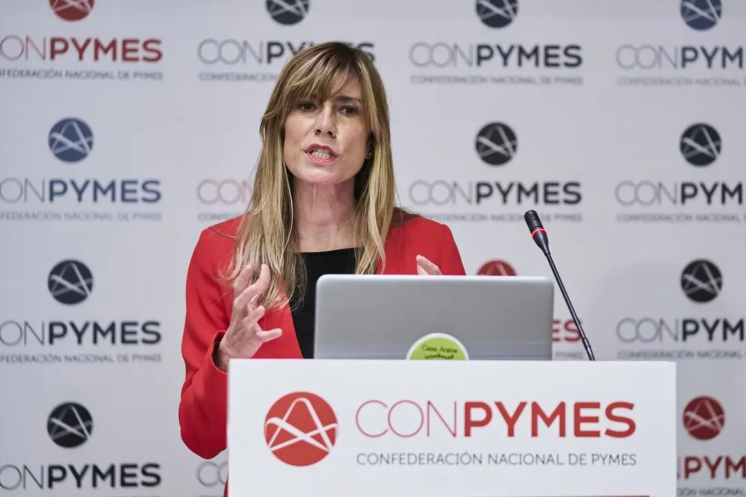 Bego&ntilde;a G&oacute;mez durante una intervenci&oacute;n. / A. P&eacute;rez Meca