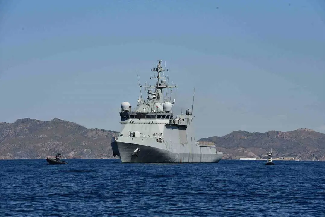 Un buque de acci&oacute;n mar&iacute;tima (BAM). / Armada