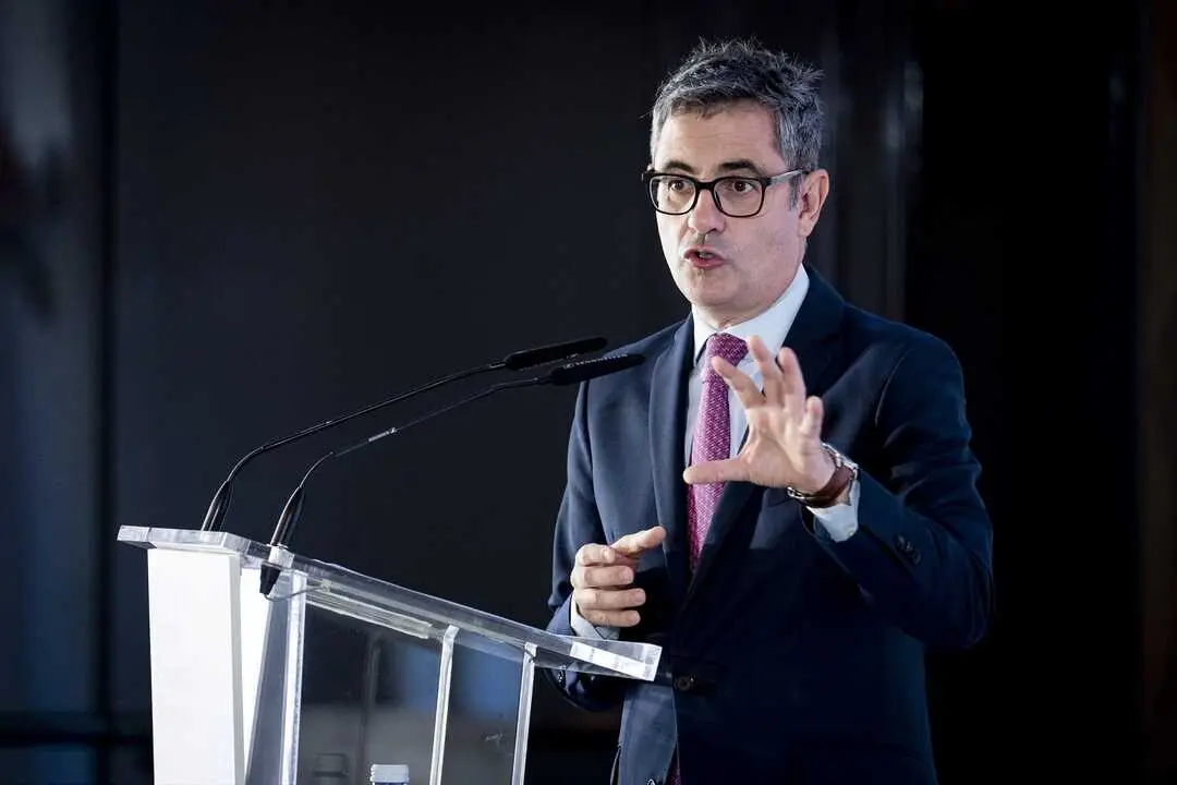 El ministro de la Presidencia, Justicia y Relaciones con las Cortes, F&eacute;lix Bola&ntilde;os. / A. P&eacute;rez Meca