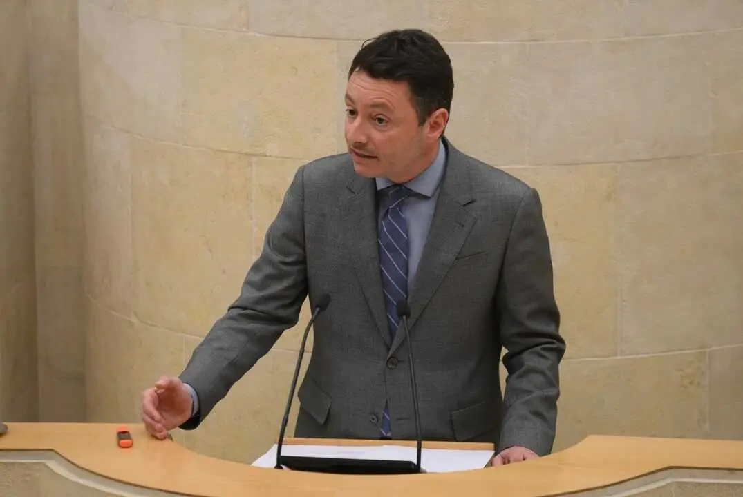 Alejandro Liz, diputado del PP de Cantabria. / Sebasti&aacute;n Hipperdinger